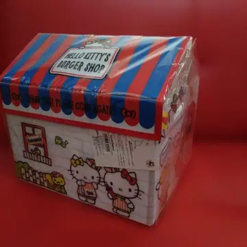 헬로 키티 집 모양 수납 박스