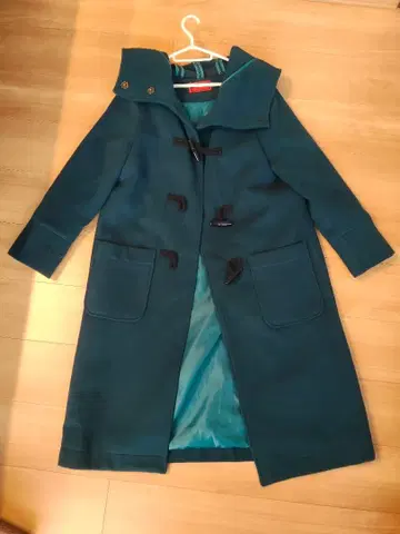 somari 더플 코트 다크 그린