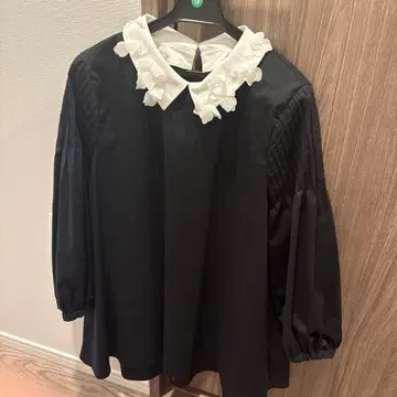 [ 미사용 ] 유나이티드 애로우즈 2WAY 칼라 블라우스 워셔블