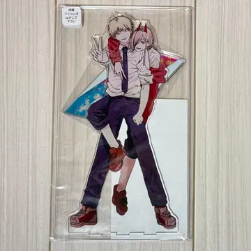 체인소 맨 아크릴 MEGA 피규어 덴지 & 파워