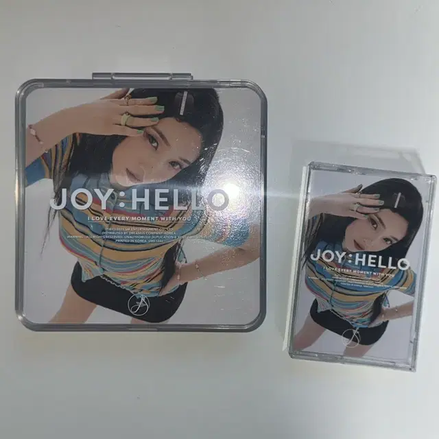 레드벨벳 조이 Hello 안녕 개봉 앨범 카세트 테이프 일괄