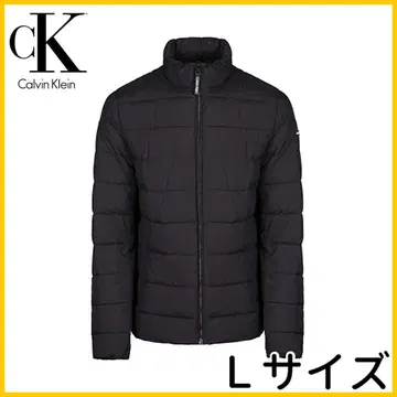 캘빈클라인 다운 자켓 라이트 다운 남성용 블랙 L 사이즈