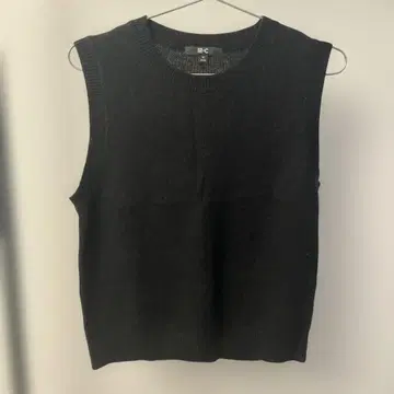 UNIQLO 블랙 니트 베스트 M 사이즈