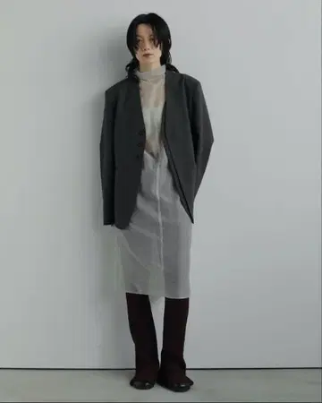 anuke 앙누크 니트 플레어 레깅스