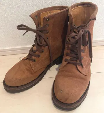 PALANCO 스웨이드 레이스업 부츠 36 사이즈