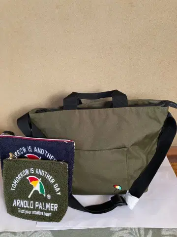 아놀드 파머 숄더백 파우치 2종 세트