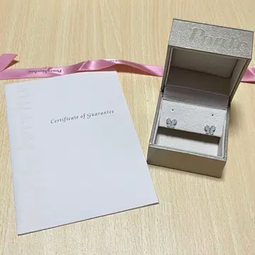 폰테베키오 다이아몬드 귀걸이 버터플라이