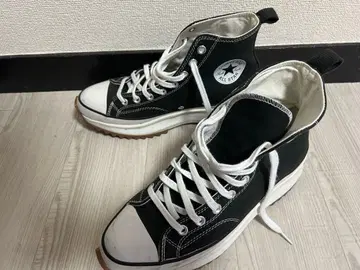 컨버스 블랙 하이컷 스니커즈