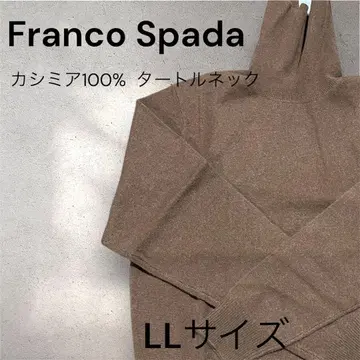 프랑코 스파다 캐시미어 100% 터틀넥 LL 사이즈