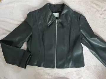 CELFORD 셀포드 인조 가죽 블루종 자켓