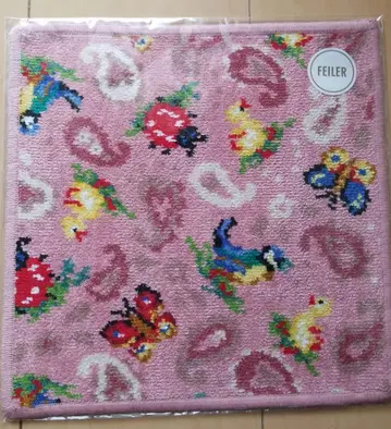 페이러 타월 손수건 하이디 페이즐리(핑크 x 핑크) 미사용 새상품