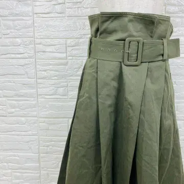 믹스 데이비드 스커트 M 벨트 포함 플레어 [ 2647-19 ]