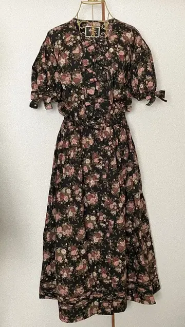 ketty 롱 기장 원피스 버튼 전개 핑크하우스 피코프릴