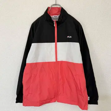 FILA 휠라 나일론 자켓 블랙 자켓 L 사이즈 구제 의류