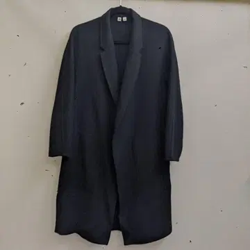 UNIQLO 블랙 롱 코트