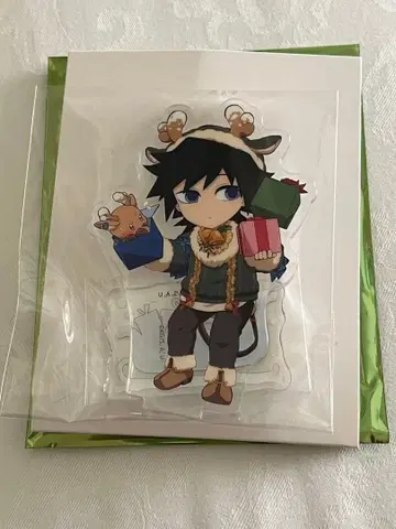 귀멸의 칼날 ufotable 크리스마스 아크릴 스탠드 토미오카 기유