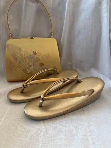 골드 예복용 조리 백 세트