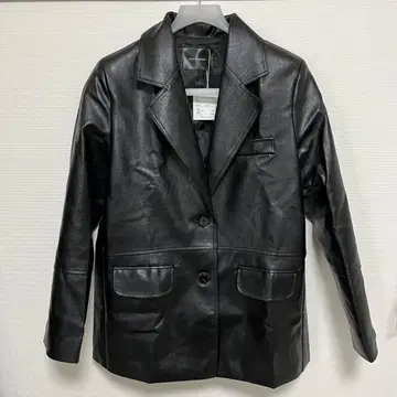 UNE MANSION 베이직 테일러드 오버사이즈 자켓 블랙