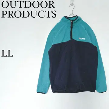 아웃도어 프로덕츠 플리스 자켓 하프 지퍼 LL 블루 계열 방한 따뜻한
