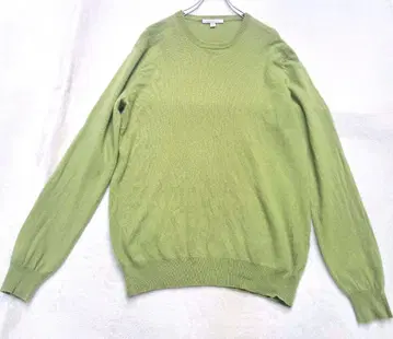 빈티지 유니클로 캐시미어 100% 스웨터 크루넥 니트 L 남성용