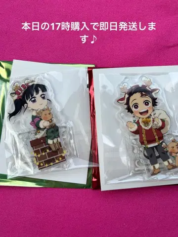 귀멸의 칼날 크리스마스 아크릴 스탠드 탄지로 카나오