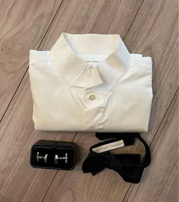 [ 새상품급 ] 트리트 드레싱 셔츠 2L + 나비 넥타이 + 커프스