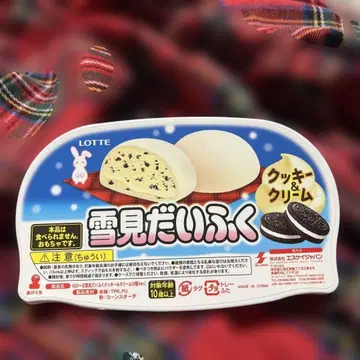 롯데 설견대복 쿠키앤크림 스퀴즈