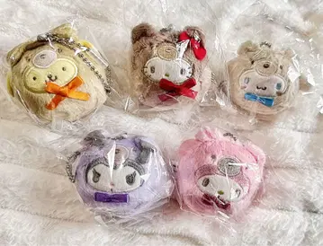 산리오 시나몬 키티 푸딩 오뚝이 봉제 인형 마스코트 라떼곰