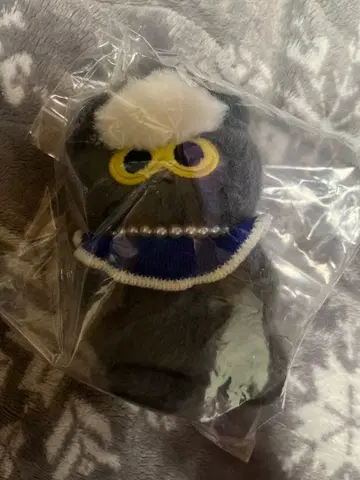 그레이 봉제 인형 마스코트