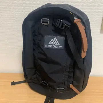 GREGORY 블랙 백팩