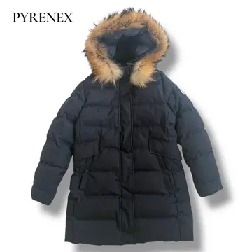 [ 새상품급 ] PYRENEX 네이비 다운 자켓 42 사이즈 퍼 포함