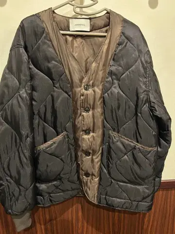 젬블 퀼팅 자켓