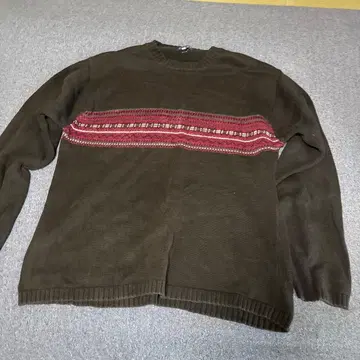 BEAMS 다크 브라운 니트 M 사이즈