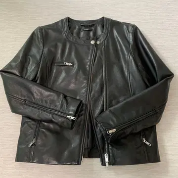 어반 리서치 블랙 가죽 자켓