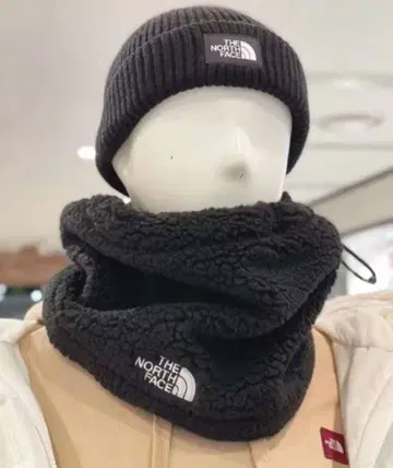 THE NORTH FACE 플리스 넥워머 블랙