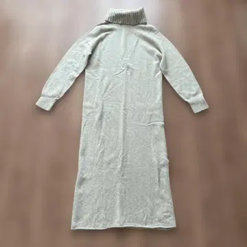 SPICK AND SPAN 터틀넥 니트 원피스 베이지