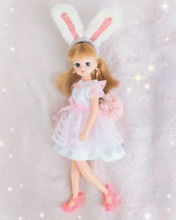 리카짱 인형 본체 토끼 드레스 세트