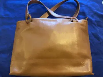 Kitamura 브라운 가죽 토트백