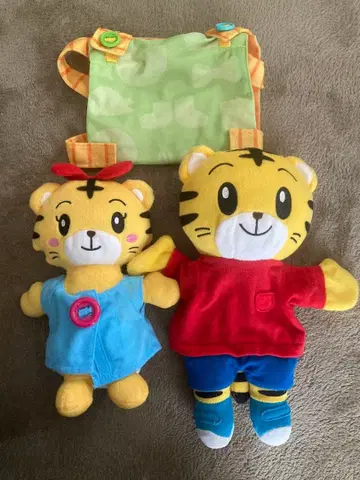 호비(시마지로) 퍼펫 & 하나짱 봉제 인형, 아기띠 세트