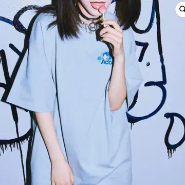 9090 ado t셔츠 블루 계열 XL cityboy