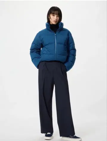 [ 새상품 ] UNIQLO 유니클로 턱 와이드 팬츠