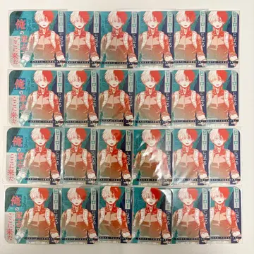 나의 히어로 아카데미아 토도로키 쇼토 원화전 아트 코스터 세트