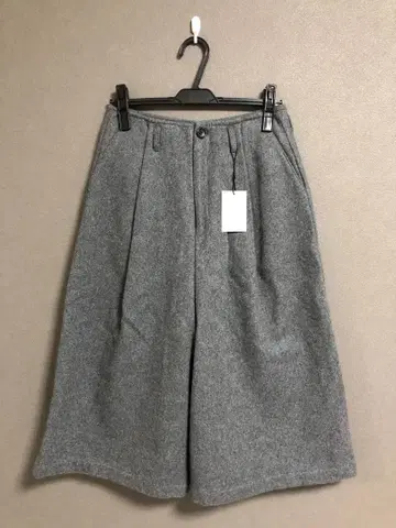 새상품 BELPER 1턱 울 와이드 팬츠 03121915 벨퍼