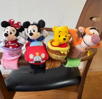 디즈니 봉제 인형 밴딩 리스트 밴드 세트