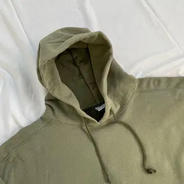 90s USA 빈티지 구제 후디 XL 카키 후드티