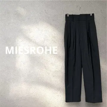 MIESROHE(미에스로에) sustainable 매니시 트윌 팬츠