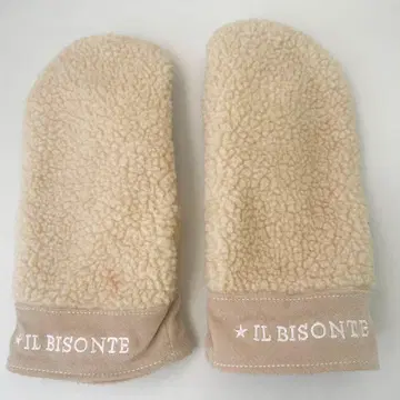 일비종떼 미튼 장갑 베이지