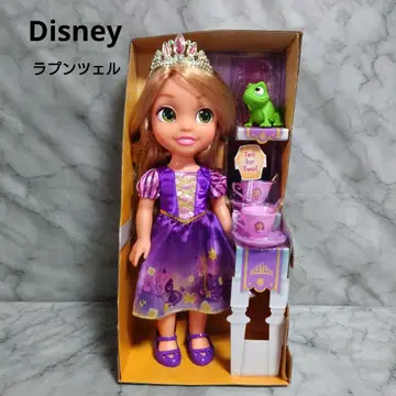 Disney 라푼젤 인형 박스 있음 티 세트 포함