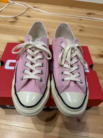 Converse 핑크 로우컷 스니커즈 박스 포함