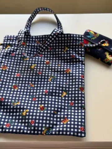 FEILER 학교 페이러 손잡이 복조리 파우치 2세트